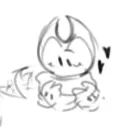 Стикер Bendy