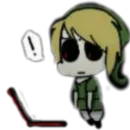Стикер BEN Drowned