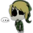 Стикер BEN Drowned