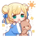 Стикер Бера тян