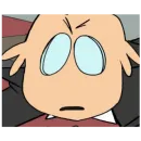 Стикер Бесит 3