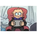 Стикер Бесит 3