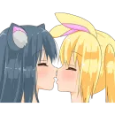 Стикер Лучшие подруги