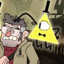 Стикер Bill Cipher | Gravity Falls