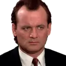Стикер Bill Murray Emotionless Emojis