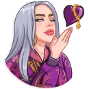 Стикер Billie Eilish