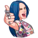 Стикер Billie Eilish