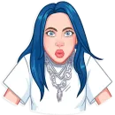 Стикер Billie Eilish