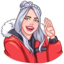 Стикер Billie Eilish