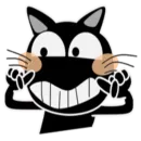 Стикер Black C