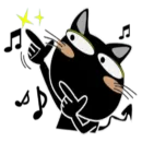 Стикер Black C