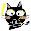 Стикер Black C