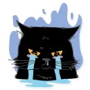 Стикер Black Cat