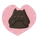 Стикер Black Cat