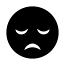 Стикер Black Emojs