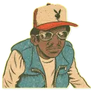 Стикер Black Family