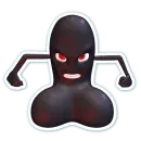 Стикер BlackSmileyKher