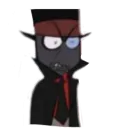 Стикер Black H