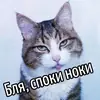 Стикер Ну Бля
