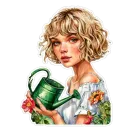 Стикер Blonde