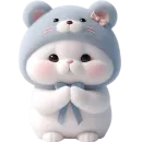Синий мишка
