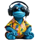 Стикер Bluekaka
