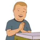 Стикер Bobby Hill