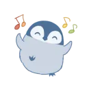 Стикер Bobo the Baby penguin by Lynol