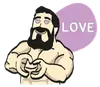 Стикер Bodybuilder