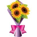 Стикер Guldasta Flowers