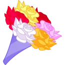 Стикер Guldasta Flowers