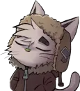 Стикер Brad Cat