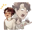 Стикер Братаны