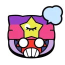 Стикер Brawl Stars pins