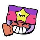 Стикер Brawl Stars pins