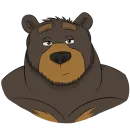 Стикер Bresnan Bear by Ethan Costas