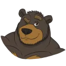 Стикер Bresnan Bear by Ethan Costas