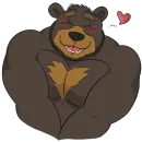 Стикер Bresnan Bear by Ethan Costas