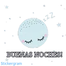 Стикер Buenos días/noches By Vane♾