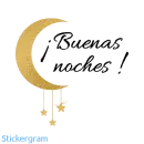 Стикер Buenos días/noches By Vane♾
