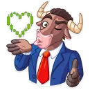 Стикер Bull & Bear