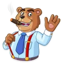 Стикер Bull & Bear