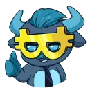 Стикер Mine free BULL