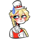 Стикер Bungou Stray Dogs (Roritozokaru)