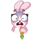 Стикер Rosy Bunny