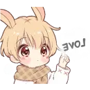 Стикер Зайчик