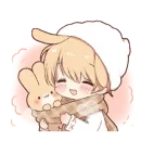 Стикер Зайчик