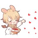 Стикер Зайчик