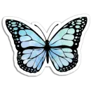 Стикер Butterfly ਤਿਤਲੀ