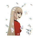 Стикер 狂気の興奮🃏